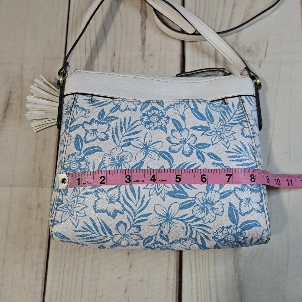 St. John's Bay Tropical Floral Crossbody Bag Purse